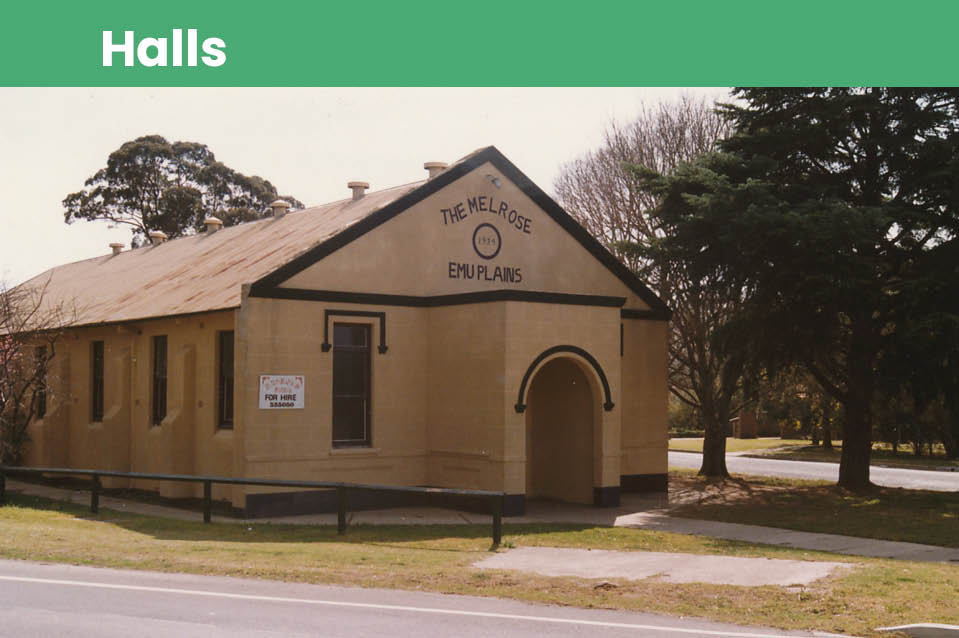 History - Halls