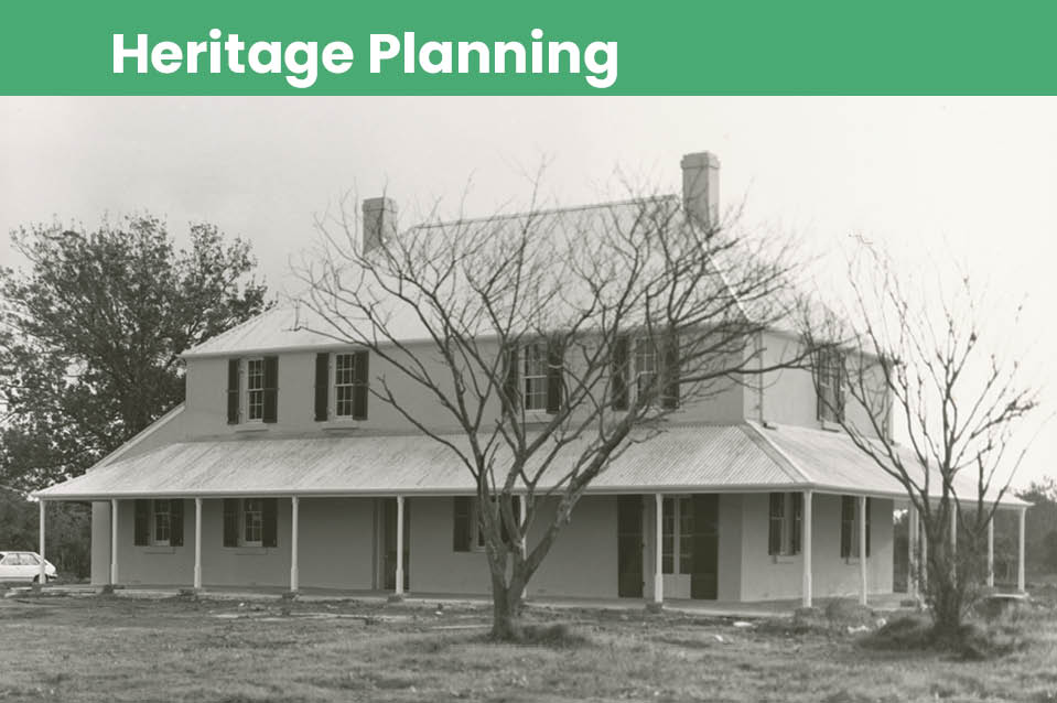 History - Heritage planning