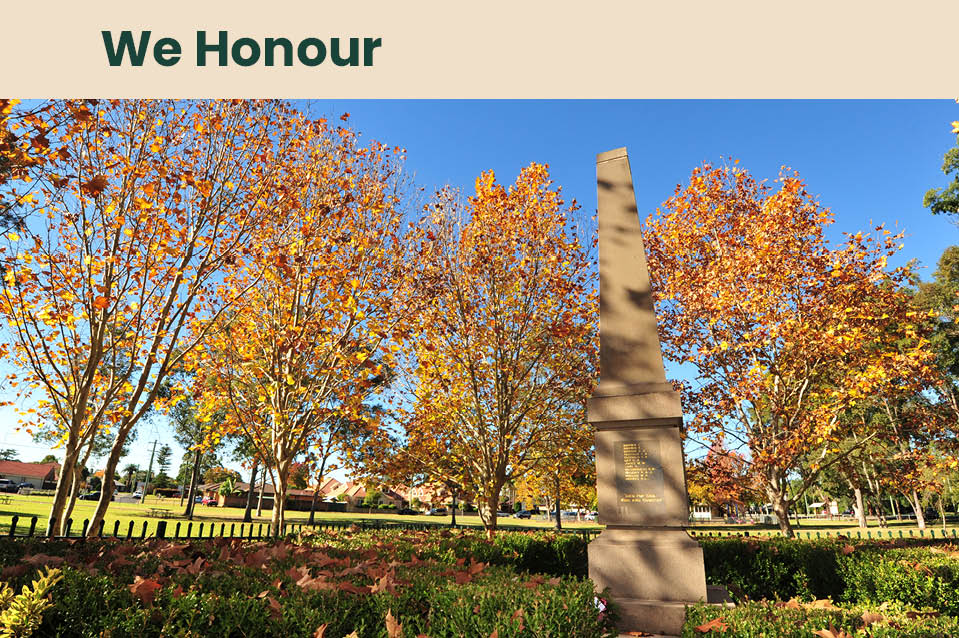 We Honour